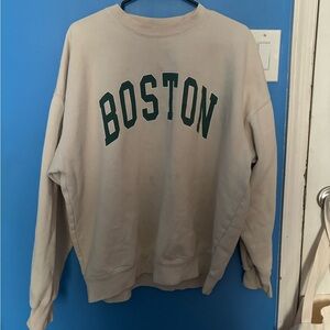 Brandy Melville Boston Crewneck Sweatshirt